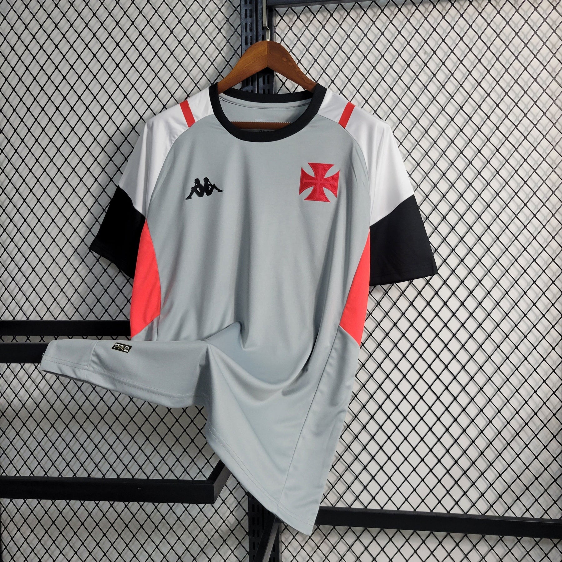 Camisa Vasco Treino 23/24 - Masculina - Cinza