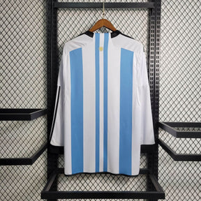 Camisa Argentina Home Manga Longa 22/23 - Versão Torcedor