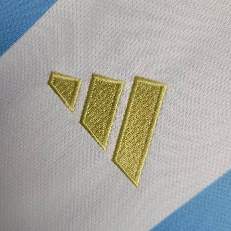 Camisa Argentina Home 2024 - Adidas Torcedor Masculina
