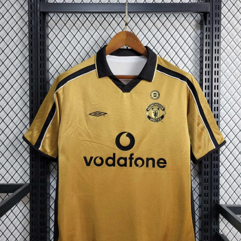 Camisa Manchester United Edição 100 Anos - DUPLA FACE -  Masculina Versão Retro