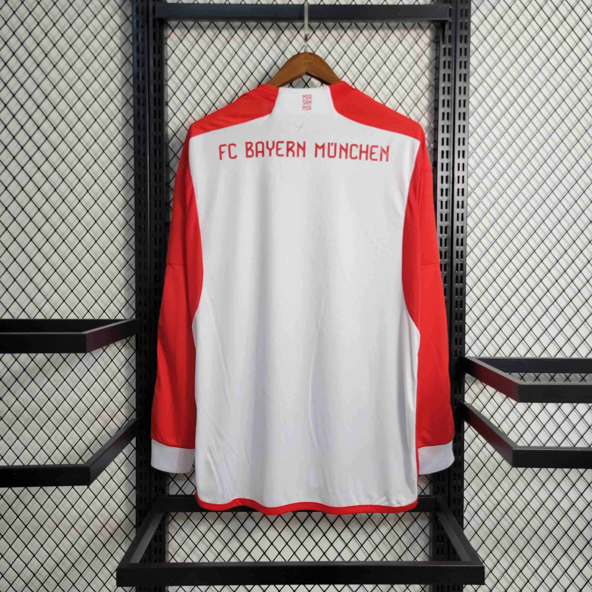 Camisa Bayern Home Manga Longa 23/24 - Versão Torcedor