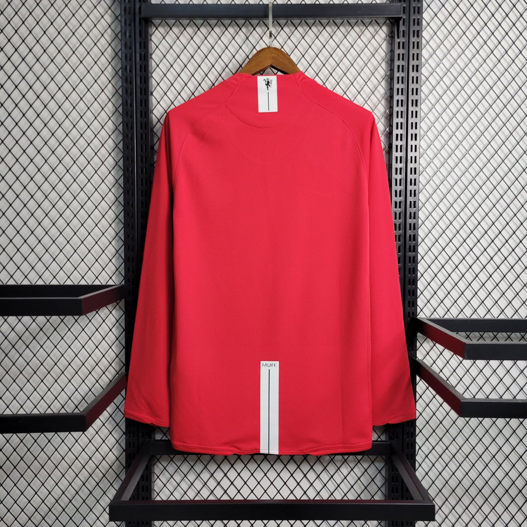 Camisa Manchester United Home 2007/08 - Versão Retro Manga Longa