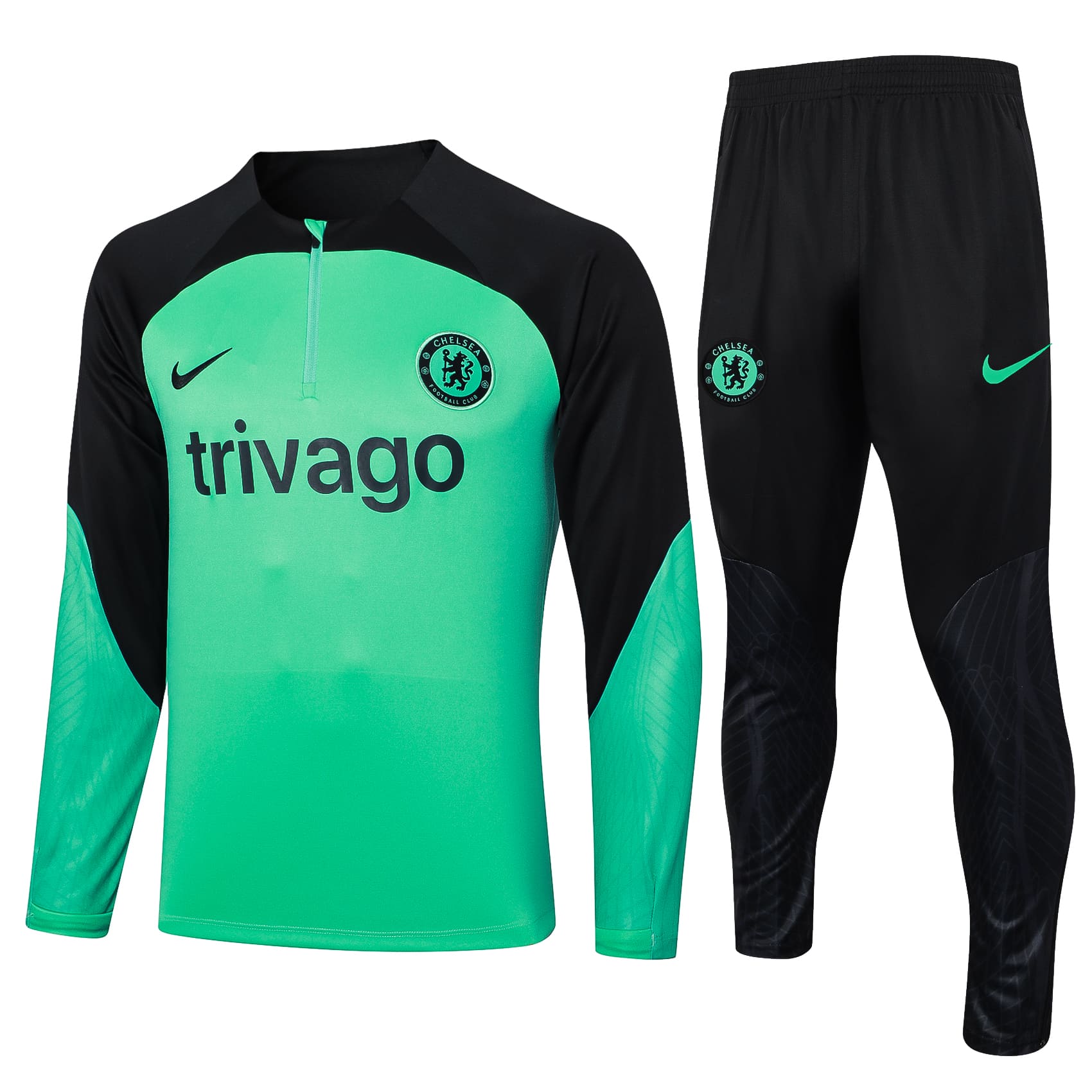 Conjunto Frio de Treino Chelsea 23/24 - Verde