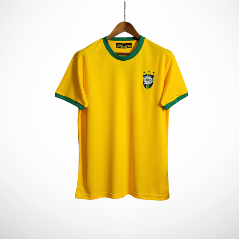 Camisa Brasil Home - Retrô 1970/72