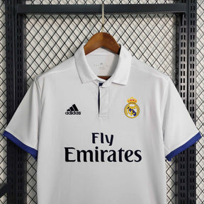 Camisa Real Madrid Home 16/17 - Versão Retrô