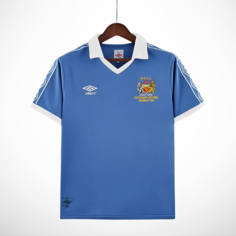 Camisa Manchester City 81/82 - Versão Retro