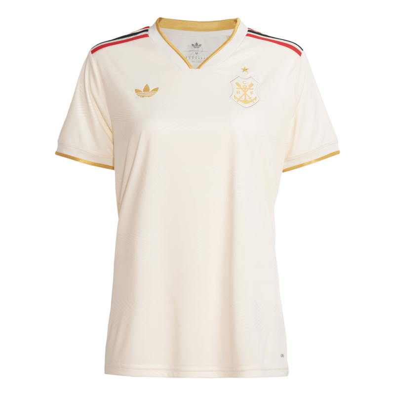 Camisa Flamengo III 25/26 - Bege Torcedor Feminina