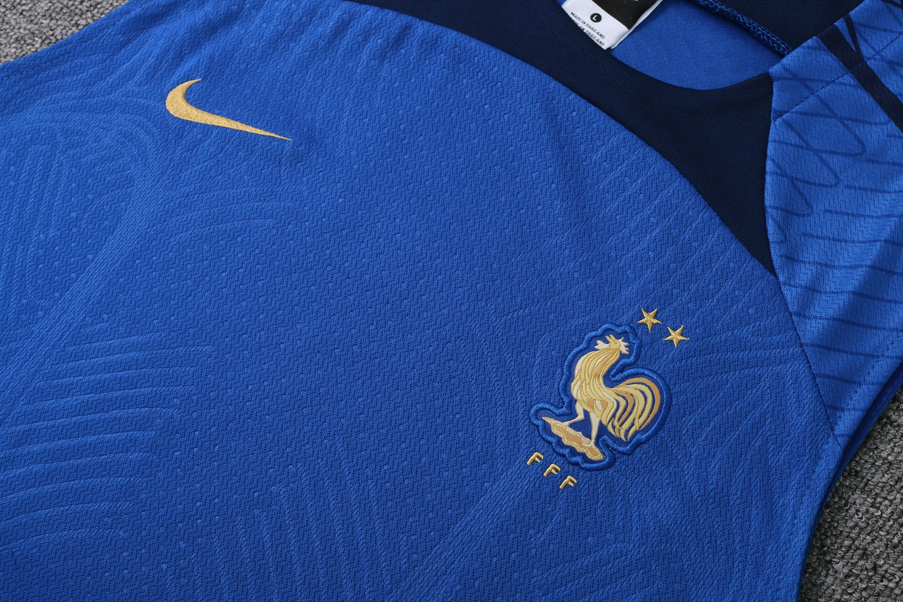 Kit Treino Regata França 23/24 - Azul