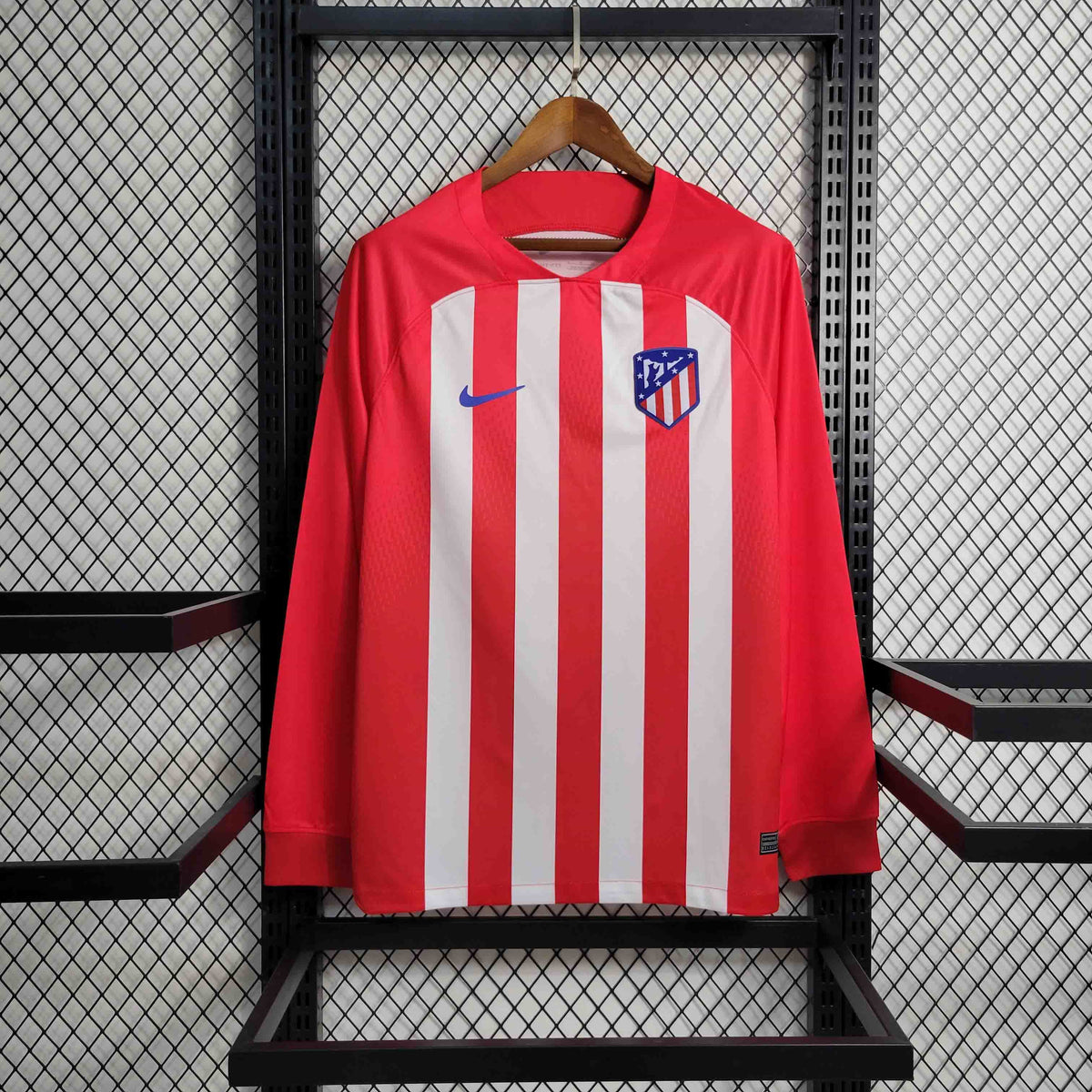 Camisa Atlético de Madrid Manga Longa 23/24 - Versão Torcedor