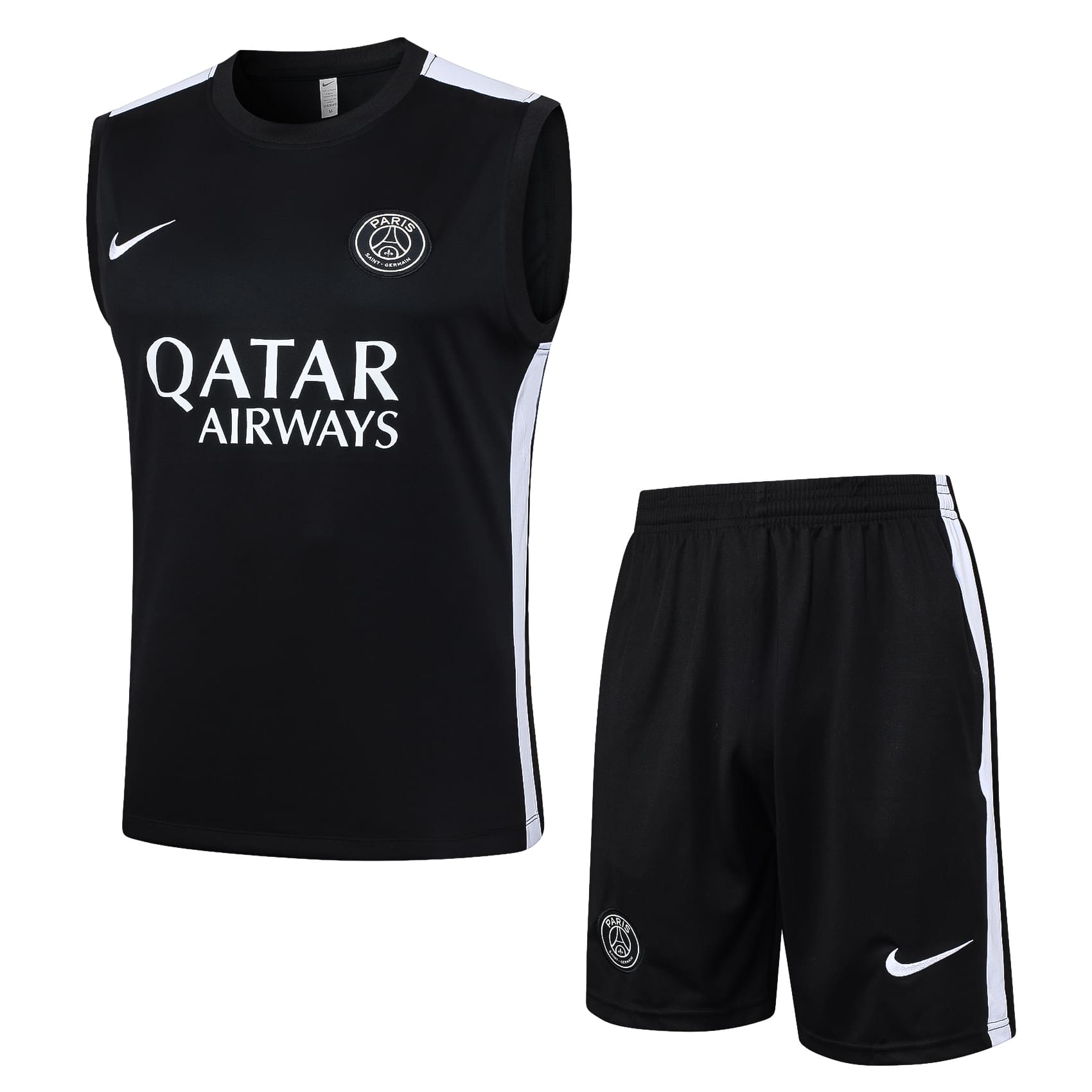 Kit Treino Regata PSG 23/24 - Preto