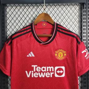 Camisa Manchester United Home 23/24 - Adidas Torcedor Masculina