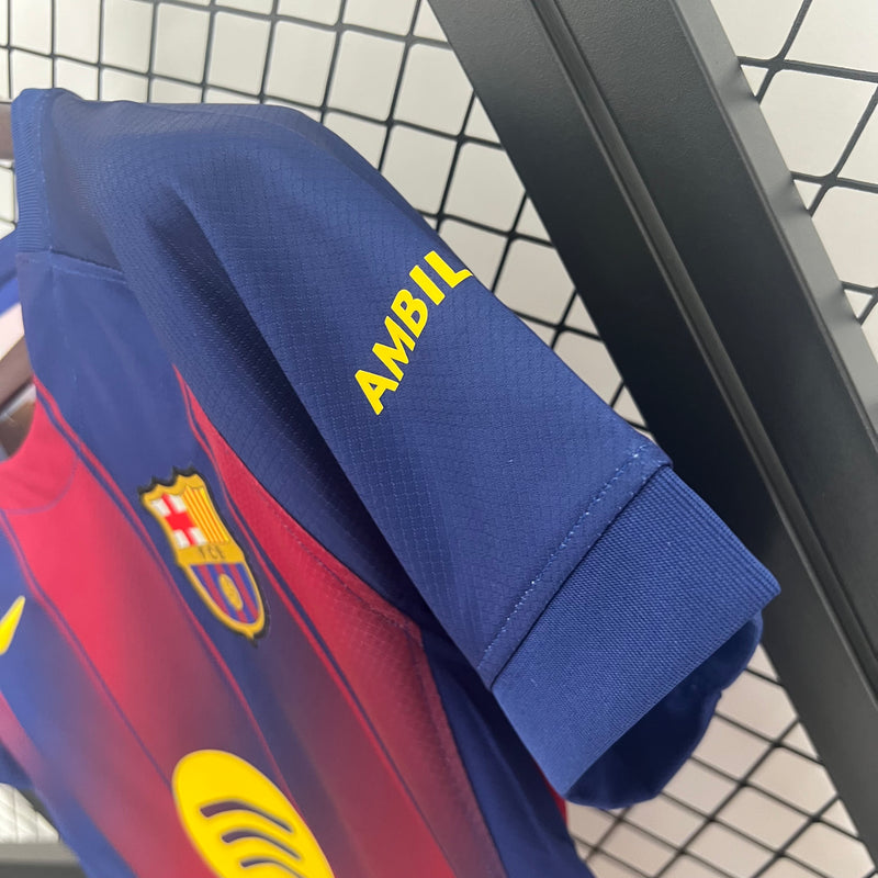 Camisa Barcelona Feminina Home 25/26