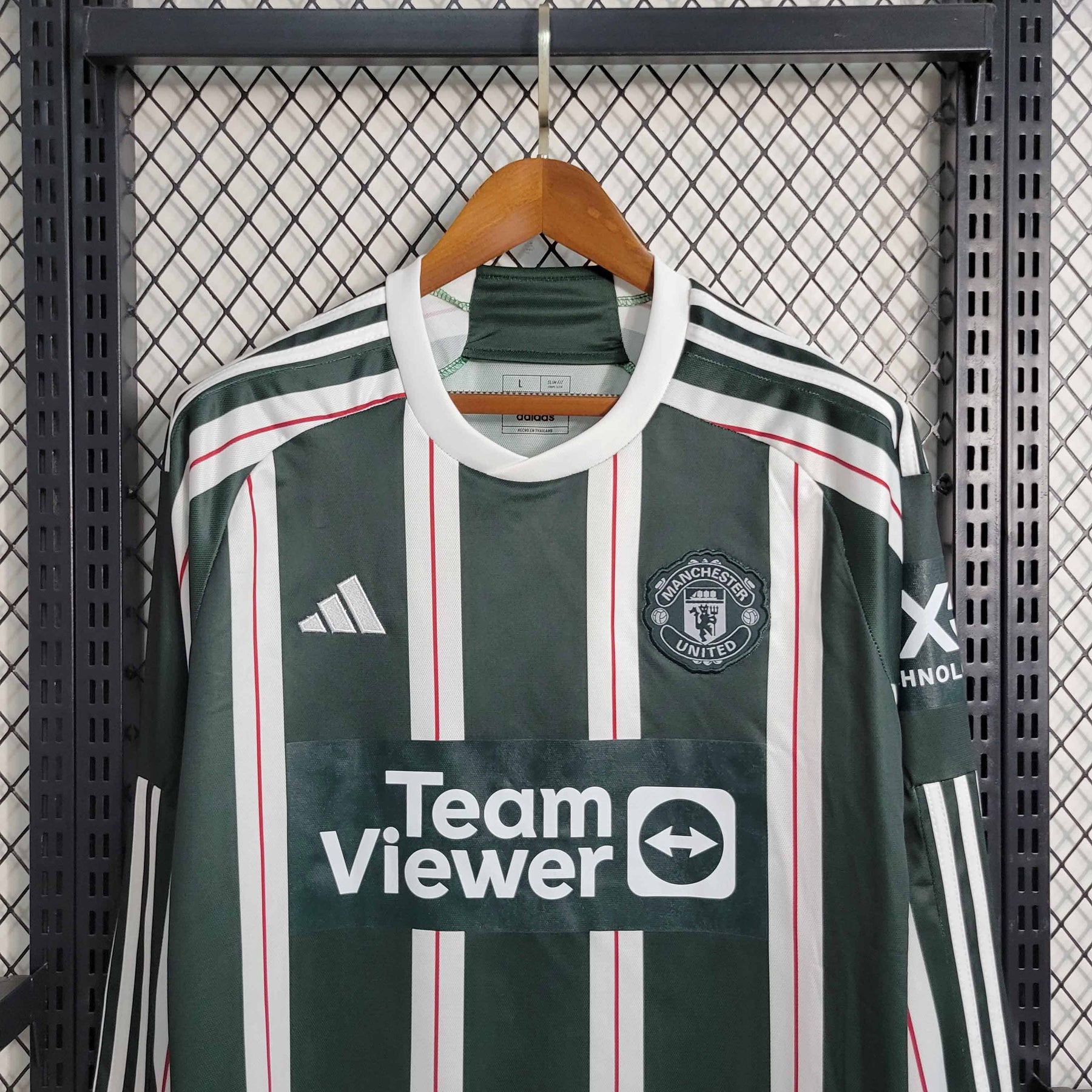 Camisa Manchester United III Manga Longa 23/24 - Versão Torcedor