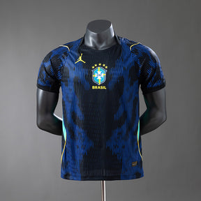 Camisa Seleção Brasileira 2026 Jogador Masculina - Azul- Copa do Mundo