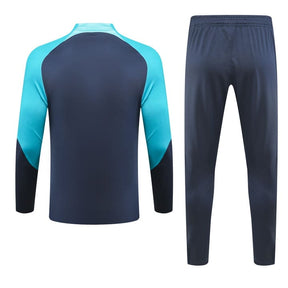 Conjunto Frio de Treino Barcelona 23/24 - Azul