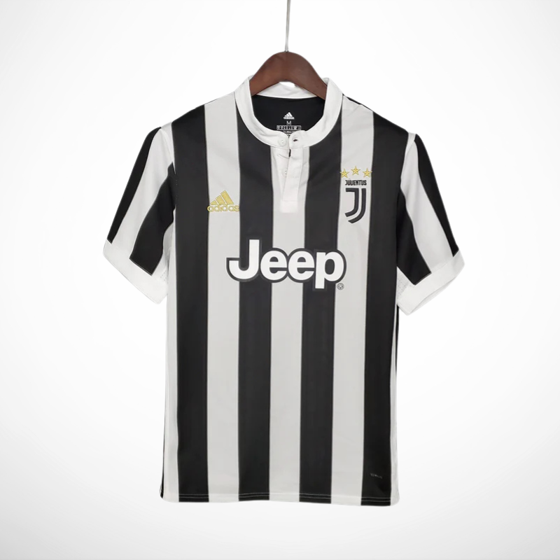 Camisa Juventus Titular 17/18 - Versão Retro
