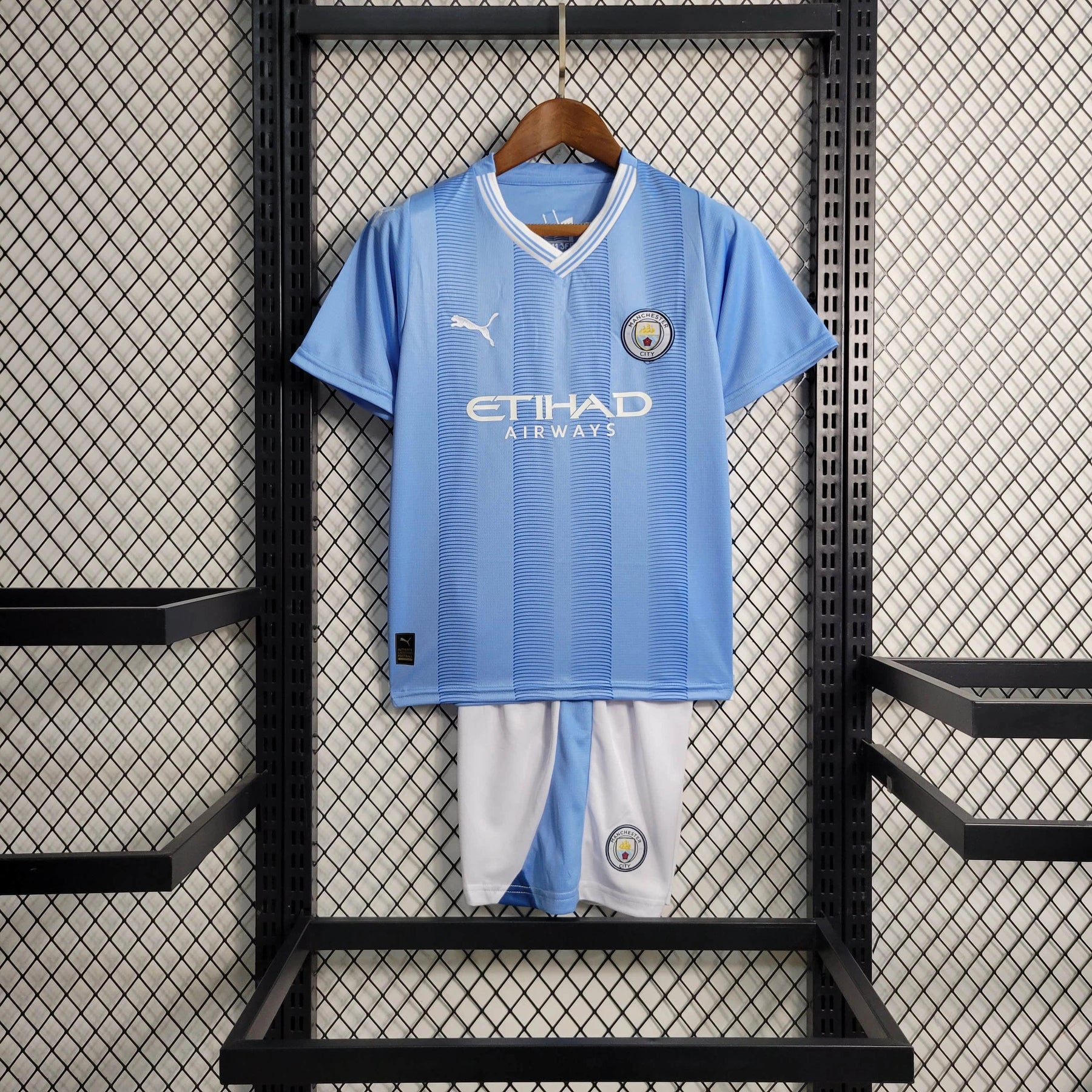 Kit Infantil Manchester City Titular 23/24
