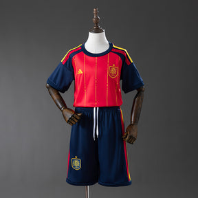 KIT INFANTIL ESPANHA HOME 26-27 - COPA DO MUNDO