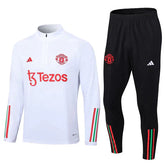 Conjunto Frio de Treino Manchester United 2023 Branco