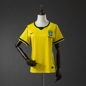Camisa Seleção Brasileira I 26/27 - Torcedor Feminina - Amarela - Copa do Mundo