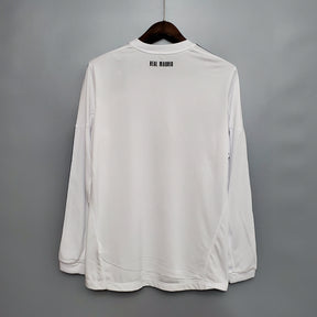 Camisa Real Madrid Titular 10/11 - Versão Retro Manga Longa