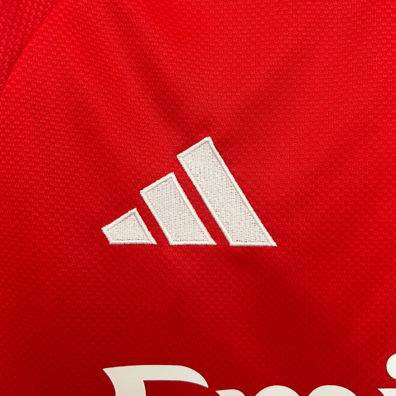 Camisa Benfica Home Manga Longa 25/26