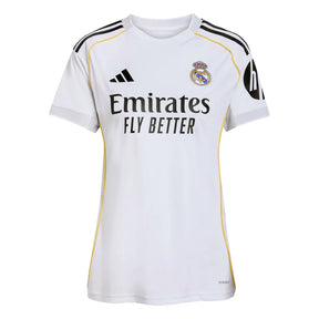 Camisa Real Madrid I 25/26 Branca Feminina