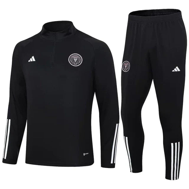Conjunto Frio de Treino Preto do Inter Miami 23/24