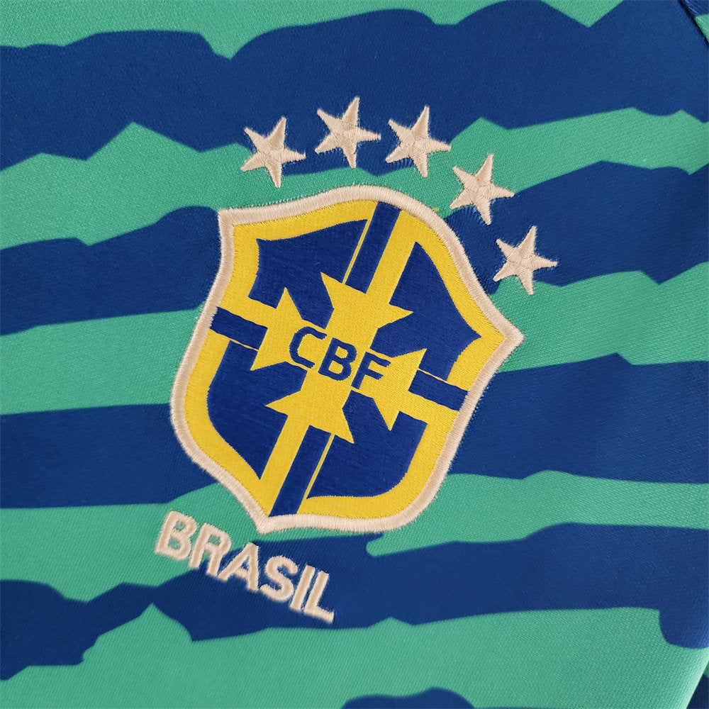 Camisa Brasil Pré Jogo 22/23 - Masculina