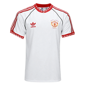 Camisa Manchester United 25/26 - Comemorativa Adidas Masculina - Branca