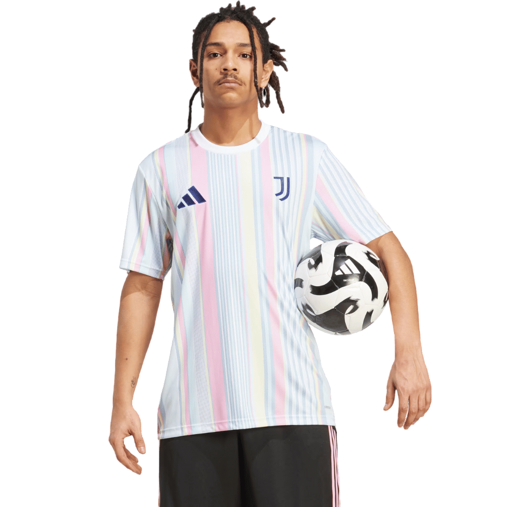 Camisa Juventus Pré-Jogo 25/26 Adidas - Branca