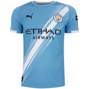 Camisa Manchester City I 25/26 - Torcedor Puma Masculina - Azul