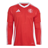Camisa Internacional I Manga Longa 25/26 - Vermelha