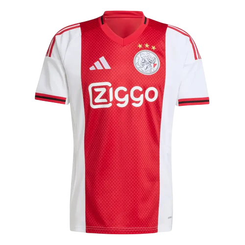 Camisa Ajax I 25/26 Adidas Masculina - Vermelho e Branco