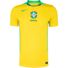Camisa Seleção Brasileira I 25/26 - Torcedor Nike Masculina - Amarela