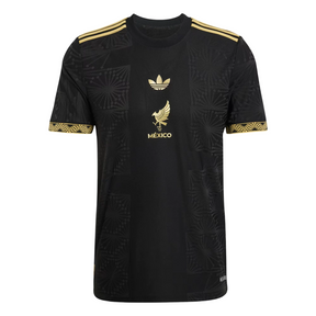 Camisa México de Oro 25/26 - Torcedor - Preta e Dourada