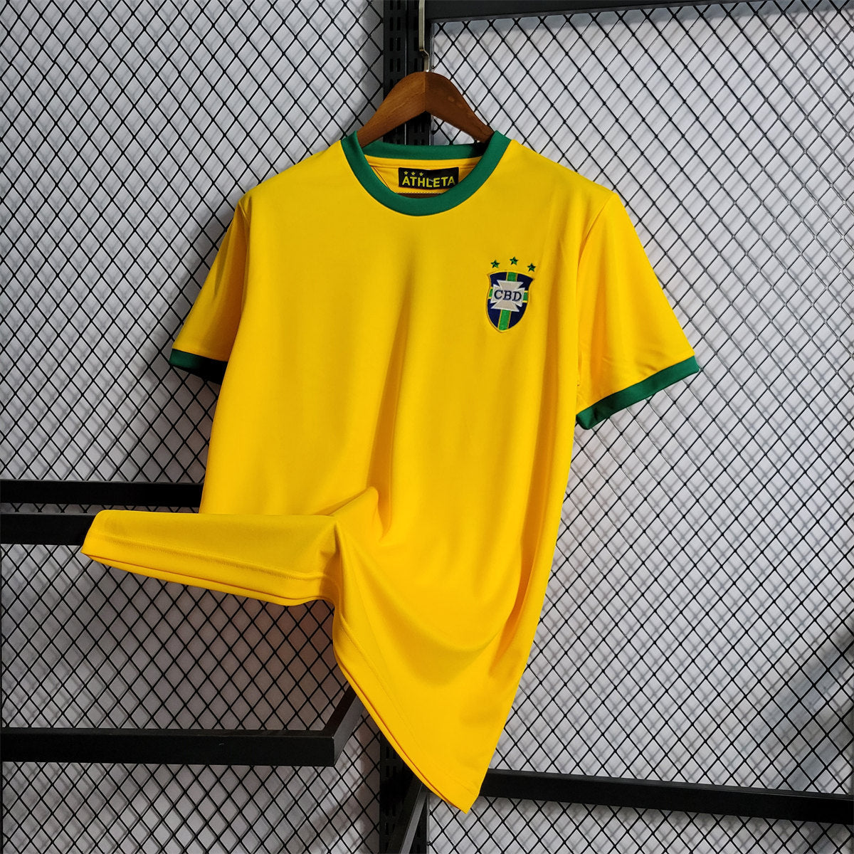 Camisa Brasil Home - Retrô 1970/72