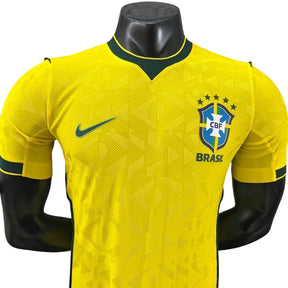 Camisa Seleção Brasileira 2026 Jogador Masculina - Amarela - Copa do Mundo