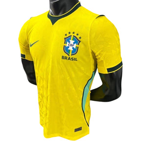 Camisa Seleção Brasileira 2026 Jogador Masculina - Amarela - Copa do Mundo